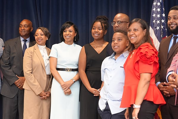 Superintendent House with family and officials.jpg