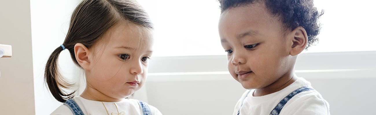 PreK Students Playing